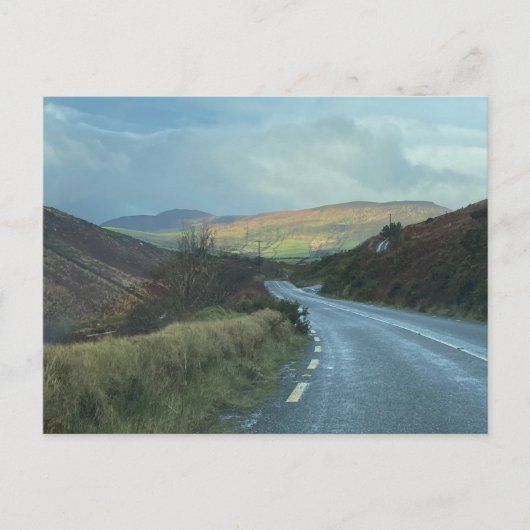 風光明媚なアイルランド風 シーズンポストカード (正面)