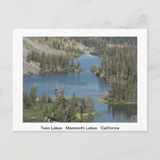 風光明媚なアメリカポストカード ポストカード (正面)