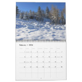 風光明媚なアメリカ西部 カレンダー (2月 2026)