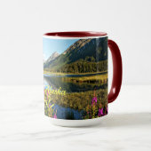 風光明媚なアラスカ マグカップ (正面右)