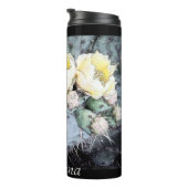 風光明媚なアリゾナのサボテン花デジタルインク タンブラー (回転右)