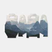 風光明媚なアルパインマウンテンズ自然結婚写真 フェイバーボックス (折り畳みなし)