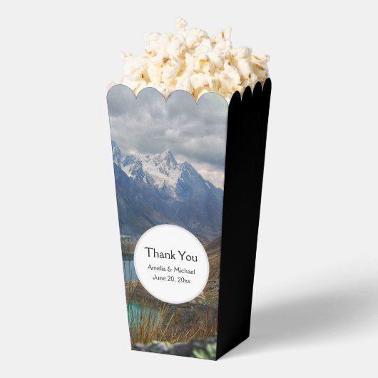 風光明媚なアルパイン山脈の写真ありがとう フェイバーボックス (はじけた状態)