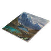 風光明媚なアルパイン山脈の写真 タイル (側面)