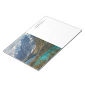 風光明媚なアルパイン山脈の写真 ノートパッド (アングル)