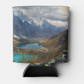 風光明媚なアルパイン山脈の写真 缶クーラー (正面)