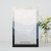 風光明媚なアルパイン山脈の自然写真 (スタンド正面)