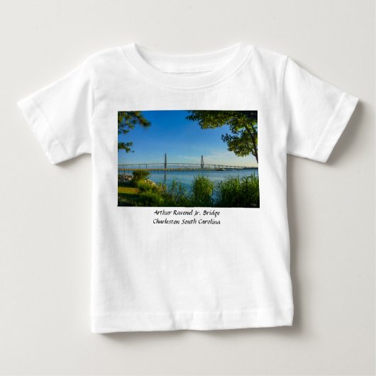 風光明媚なアーサーラヴェネル橋 ベビーTシャツ (正面)