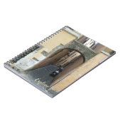 風光明媚なイタリアン通路フォトスパイラルノートブック ノートブック (左側)