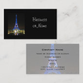 風光明媚なエッフェルタワー 名刺 (正面/裏面)