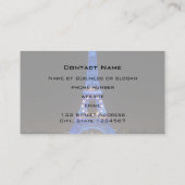 風光明媚なエッフェルタワー 名刺 (裏面)