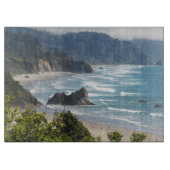 風光明媚なオレゴンの海岸線シースケープ カッティングボード (正面)