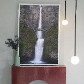 風光明媚なカスケーディングマルチノ滝 フォトプリント