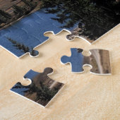 風光明媚なカラフルコロラドモラス湖 ジグソーパズル (側面)