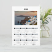 風光明媚なギリシャ表示カレンダー プログラム (スタンド正面)