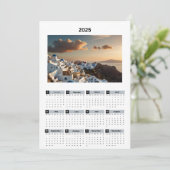 風光明媚なギリシャ表示カレンダー プログラム (スタンド正面)