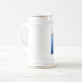 風光明媚なクレーターレイク国立公園フォトビアスタイン ビールジョッキ (正面左)