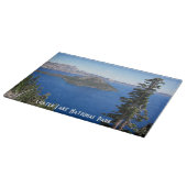 風光明媚なクレーターレイク国立公園 カッティングボード (角)