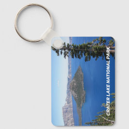風光明媚なクレーターレイク国立公園 キーホルダー
