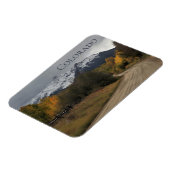 風光明媚なコロラド秋のダラスディバイドマグネット マグネット (左側)