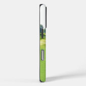 風光明媚なゴルフコースピンクゴルフカート Case-Mate iPhoneケース (裏面 / 右)