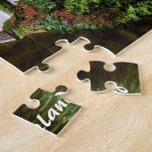 風光明媚なゴールウェイシティアイルランドキャナルビュー ジグソーパズル (側面)