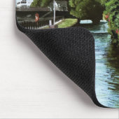 風光明媚なゴールウェイシティアイルランドキャナルビュー マウスパッド (コーナー)