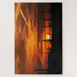 風光明媚なサグアロスアットサンセット ジグソーパズル