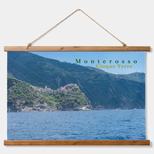 風光明媚なシニックテレーコルニグリアヴェルナッツァモンテロッソ 吊り下げ型タペストリー (正面3)