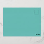 「風光明媚なスナップショット」 箔シーズンポストカード (裏面)