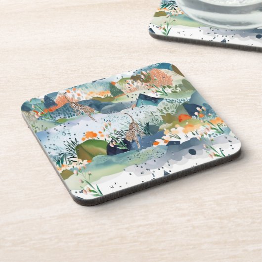 風光明媚なデザインコースターウィズチタス コースター (左側)