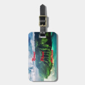 風光明媚なトロピカルカウアイハワイ島 ラゲッジタグ (正面縦)