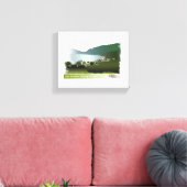 風光明媚なドライブのビーチ キャンバスプリント (インサイチュ (リビング))