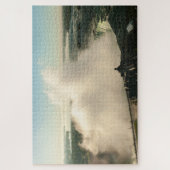 風光明媚なナイアガラ滝ビュー、夜明け、カナダ ジグソーパズル (縦)