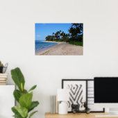 風光明媚なハワイアンコーストビューポスター ポスター (ホームオフィス)