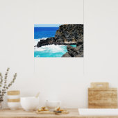 風光明媚なハワイアンコーストビューポスター ポスター (キッチン)