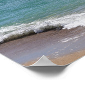 風光明媚なハワイアンコーストビューポスター ポスター (角)