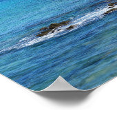 風光明媚なハワイアンコーストビューポスター ポスター (角)