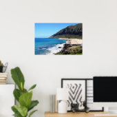 風光明媚なハワイアンコーストビューポスター ポスター (ホームオフィス)