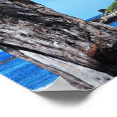 風光明媚なハワイアンコーストビューポスター ポスター (角)