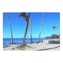 風光明媚なハワイアンコーストメタルウォールアート30 x 20 メタルプリント