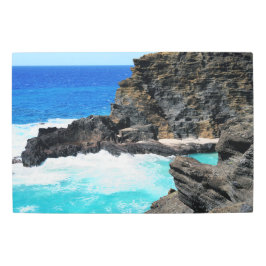 風光明媚なハワイアンコーストメタルウォールアート30 x 20 メタルプリント