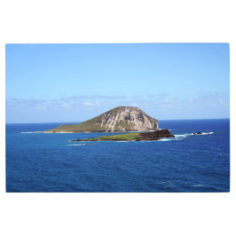 風光明媚なハワイアンビューメタルウォールアート36 x 24 メタルプリント