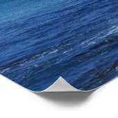 風光明媚なハワイ海ビューポスター ポスター (角)