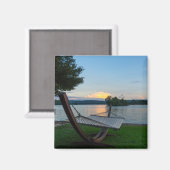 風光明媚なハンモック マグネット (正面/裏面)
