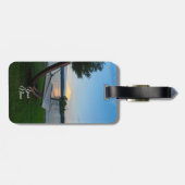 風光明媚なハンモック ラゲッジタグ (裏面横)