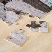 風光明媚なパズルライトハウスビーチライトハウスフォトガー ジグソーパズル (側面)