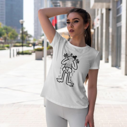 風光明媚なパニックドードル Tシャツ