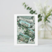 風光明媚なビューからの挨拶Auburn, CA ポストカード (スタンド正面)