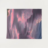 風光明媚なビューサマーサンセット タペストリー (正面(横))